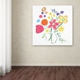 thumbnail image 3 of Trademark Fine Art 'Floral Medley III' Canvas Art by Farida Zaman, 3 of 3