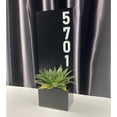 thumbnail image 5 of Handmadetneonsign Personalized Succulent Planter Address House Number Sign, Address Plaque Metal, 5 of 5