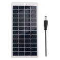 thumbnail image 2 of Portable Solar Panel, 5W 12V Polycrystalline Siliocone Solar Charger Mini Solar Module with Clips, 2 of 7