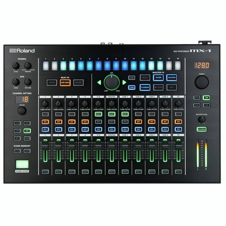 Roland MX-1 AIRA 18 Channel Mix Performer 4 Deck Portable DJ Control