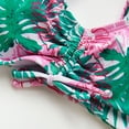 thumbnail image 4 of LYMAYTER Kids Girls 2-Piece Swimsuit Summer Beach Spaghetti Strap Tie Swimsuits for Teen Girls 7-16 Years Old, 4 of 8