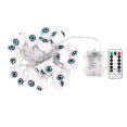 thumbnail image 1 of Maojin Halloween Decoration 30 LED Halloween Eyeball String Lights 8 Modes Lights With Remote Control Waterproof Battery Operated Halloween Lights For Outdoor Indoor Garden Yard Tree, 1 of 8