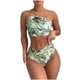 thumbnail image 1 of Conjunto de bikini de dos piezas con estampado de almohadilla en el pecho cómodo para mujer de Styleista OAVQHLG3B Store  lin121212, 1 of 4
