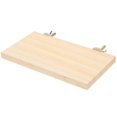 thumbnail image 2 of Wood Bird Perch Platform Bird Parrot Perch Platform Wooden Cockatiel Perch Platform for Bird Cage, 2 of 4