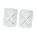 thumbnail image 2 of 2 piezas Guardias de piernas de piernas de fútbol Protección a prueba de choques para hombres Juego de fútbol almohadillas para los muslos, 2 of 8