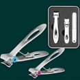 thumbnail image 2 of Nail Clippers For Thick Nail - Wide Jaw Opening Oversized Stainless Steel Toenail Clipper Cutter Trimmer, Nail Clippers Thick Nails for Men Women, 2 of 5