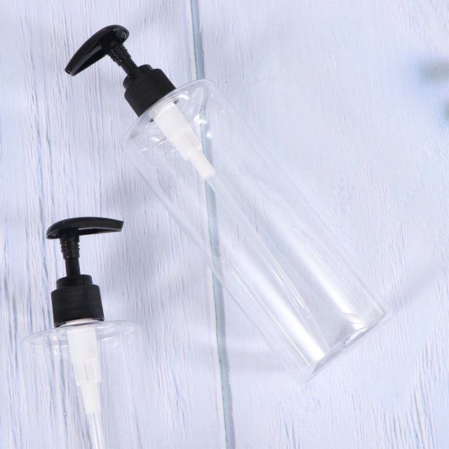 HEALEEP 2Ud Contenedores Transparentes Para Con Dosificadora Antigoteo