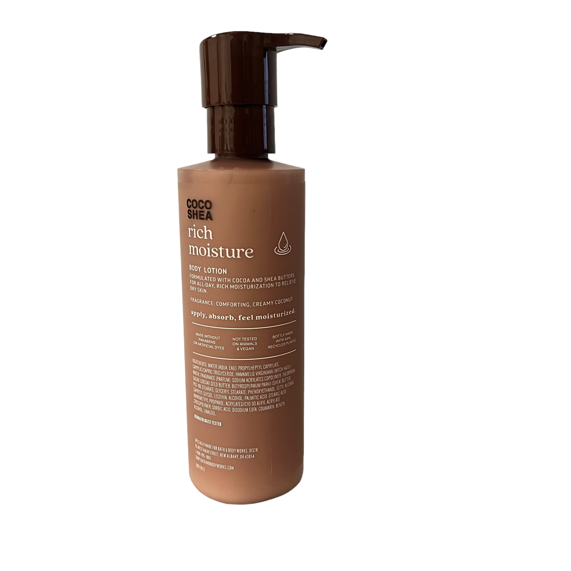 Bath & Body Works Coco Shea Rich Moisture Body Lotion 7.8 fl oz Set