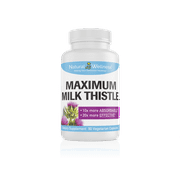 Maximum Milk Thistle Super Absorbing Milk Thistle for Liver Detox (Silybin Phytosome) - Natural Wellness 240 mg, 90 Veggie Capsules