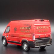 Open Box 2018 RAM PROMASTER SPRINTER VAN ANAHEIM, CA FIRE DAMAGED 1:64 DIECAST MODEL CAR