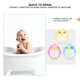 thumbnail image 2 of 3 toallas de baño de pingüino de dibujos animados, encantadoras herramientas de baño de doble cara para niños, 2 of 6