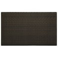 thumbnail image 3 of vidaXL Garden Bar Table Brown 100x60.5x110.5 cm Poly Rattan, 3 of 4