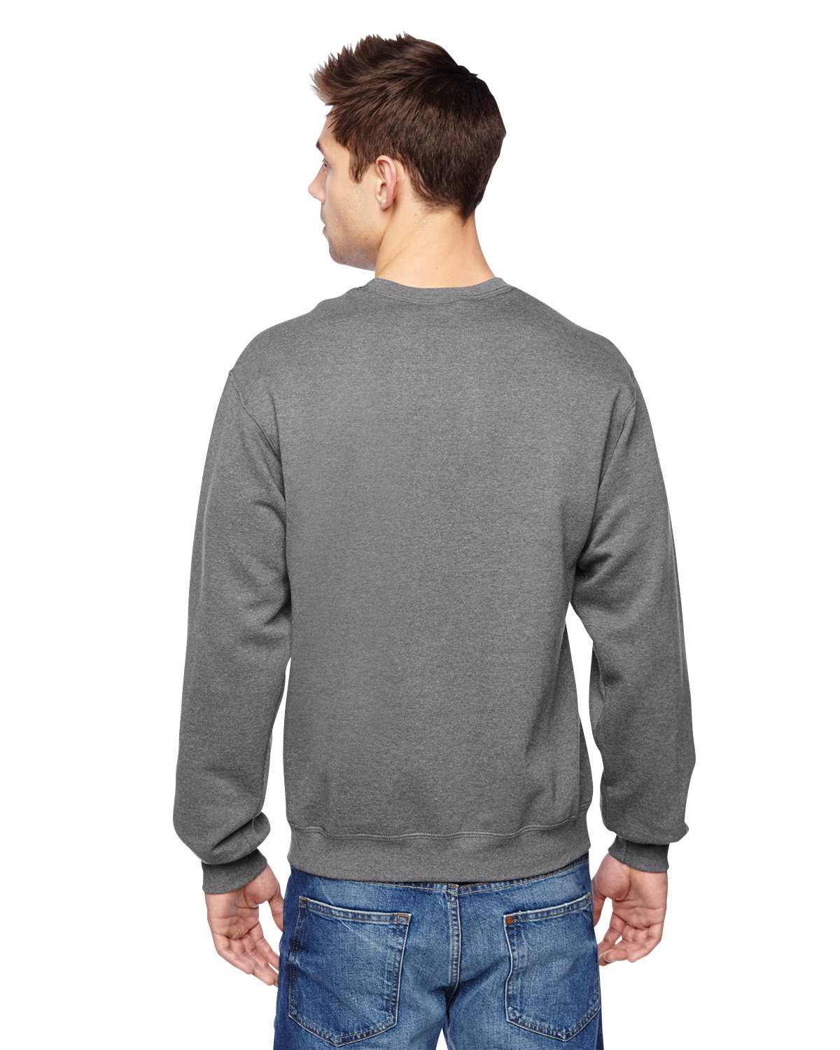 Men's Fleece Crew Sweatshirt - image 2 of 3
