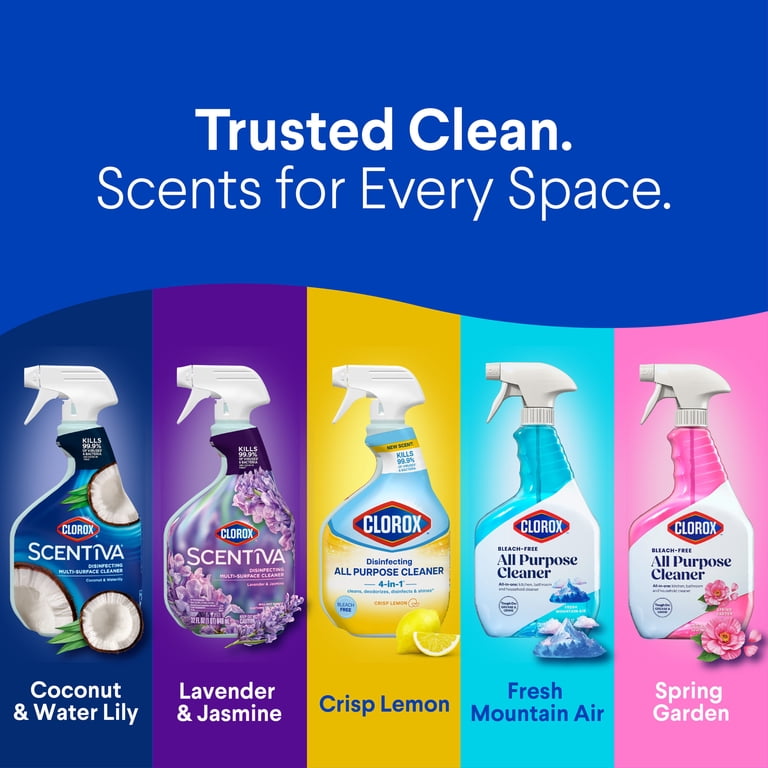 Clorox Scentiva Multi Surface Cleaner, Coconut & Waterlily photo 7