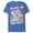 Royal Blue Heather, variant on Men's Nintendo Raccoon Mario Made in the 80's Graphic Tee Royal Blue Heather 3X Large