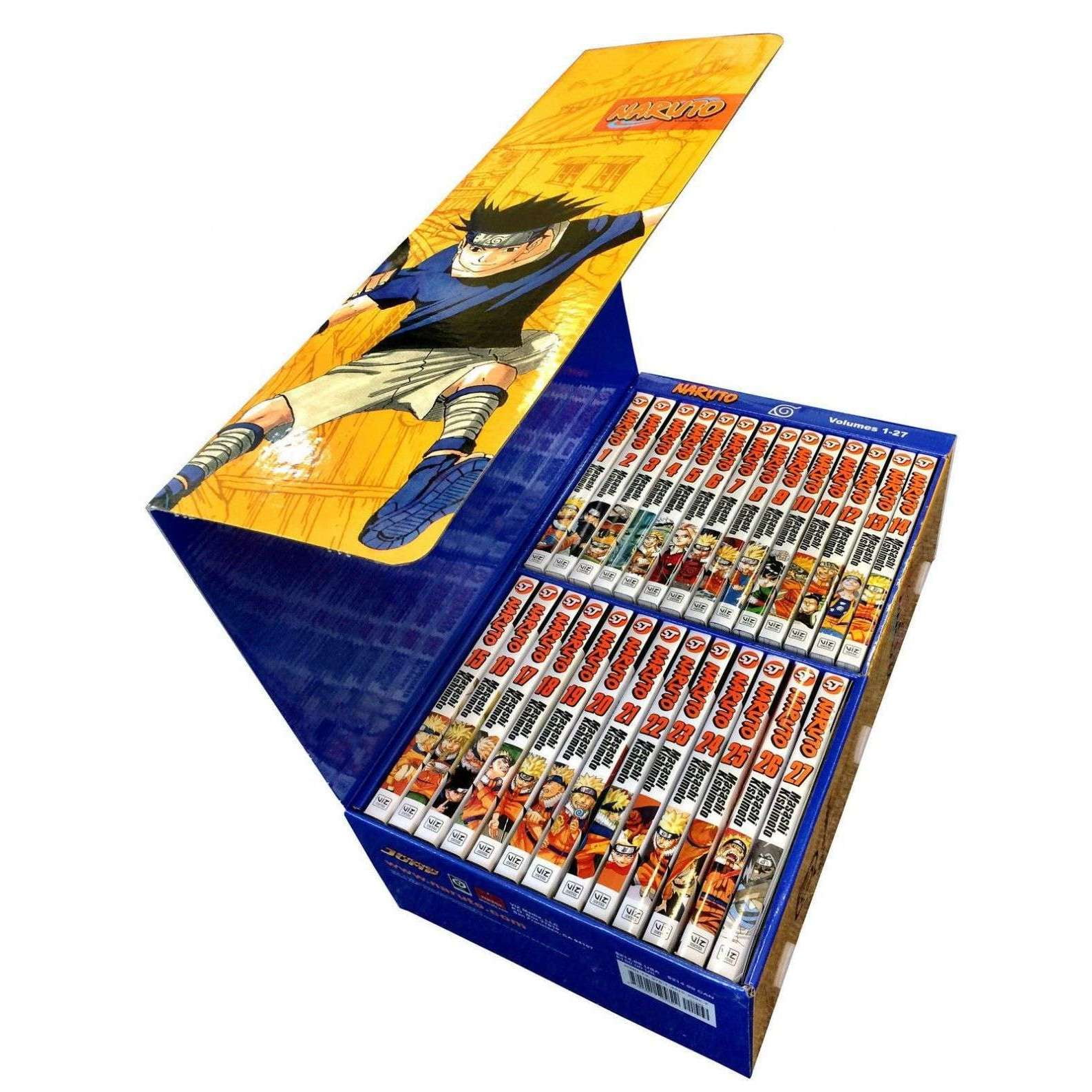 Manga Unboxing - Naruto Box Set Volumes 1-27 + Room Tour Update