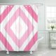 thumbnail image 1 of Cortina de ducha ABPHQTO Ikat rosa pálido Aztec Southwest Chevron 150x180 cm, 1 of 1