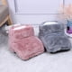 thumbnail image 5 of Seitruly Calentador de pies eléctrico para invierno, reemplazo desmontable lavable, colorido antideslizante, almohadilla calefactora para pies Cuidado de los pies Gris Seitruly CE014770-01B, 5 of 6