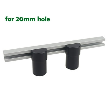 

BCLONG Planing Stop Board for 20/19mm Hole Workbench Clamp Aluminum Alloy Baffle Plate