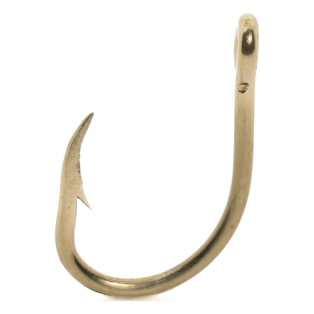 (2 pack) Mustad Classic O'Shaughnessy Live Bait Hook with 3 Extra Strong Point Bent In (Pack of 10), Nickel, Size 1