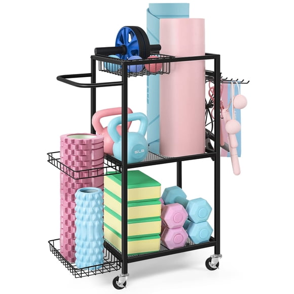 Estante organizador metálico Shelf LIANTRAL para esterillas de yoga