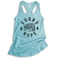 thumbnail image 1 of Furry Nope Bear Tank Top, Ladies Racerback Tank Top, Bear Tank, Outdoors Tank, Camping Tank, Animal Tank, Cancun, X-Large, 1 of 3