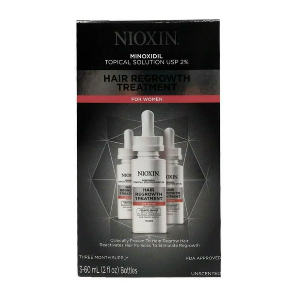 Nioxin Minoxidil Hair Regrowth Treatment MPN Women 90 Days