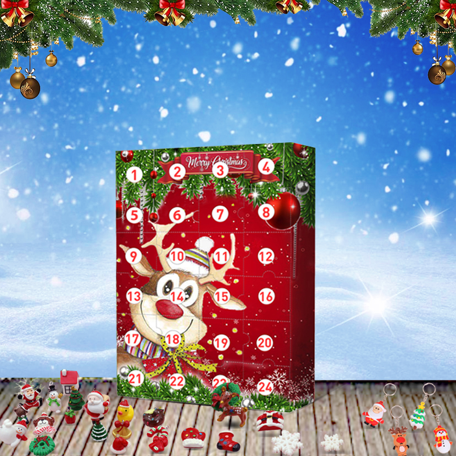 Christmas Gife Advent Calendar 2021 The One With 24 Little Doors 