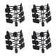 thumbnail image 1 of 2 Pair ,Reflective Elastic Lock Shoe Laces, One Size Fits All Adult and Kids Shoes, 1 of 5