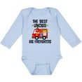 thumbnail image 3 of Inktastic Best Uncles Are Firefighters Boys or Girls Long Sleeve Baby Bodysuit, 3 of 5