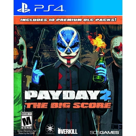 Payday 2: The Big Score, 505 Games, PlayStation 4, (Payday 2 Best Price)