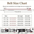 thumbnail image 4 of Men's Adjustable Belt with Slide Buckle, Trim-to-Fit Design, 110 CM, 4 of 5