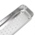 thumbnail image 3 of Stainless Steel Cutlery Tray Holder Kitchen Chopstick Spoon Fork Storage Box with Lid Drainer Natural Color, 3 of 4