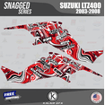 thumbnail image 2 of Kalair GFX Graphics Kit for Suzuki LTZ400 (2003-2008) Snagged Series, 2 of 5