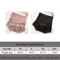 thumbnail image 4 of Womens High Waist Hip Lifting Postpartum Large Size Lace Summer Thin Underwear, 4 of 9
