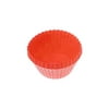 Baking Cups Cupcake Liners 6 Pcs Silicone Muffin Cups Reusable Rainbow Cupcake Wrappers 8 Colors