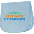 thumbnail image 2 of Inktastic I Still Live with My Parents Baby Burp Cloth, 2 of 3