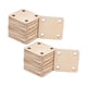 thumbnail image 3 of Tarjetas de tejido Herramientas de tejido 2x2 pulgadas Juego de tarjetas de telar de madera de superficie lisa hechas a mano 24 piezas, 3 of 9