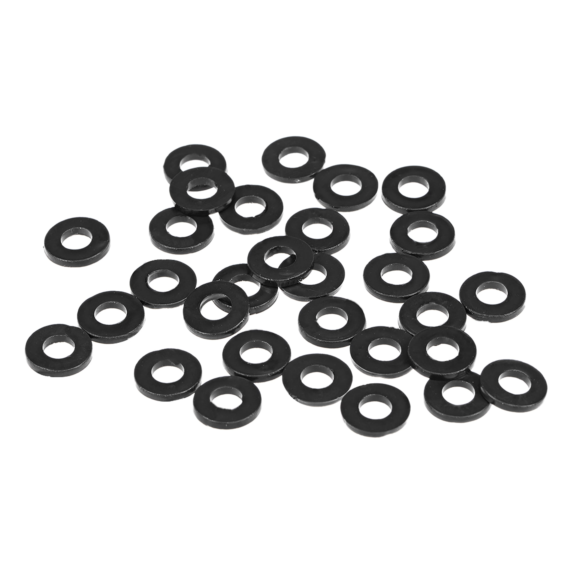BLANK 2 X RUBBER WASHERS 2⅝" OUTSIDE DIAMETER WITH NO HOLE AND 3MM THICK