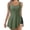 Army Green, variant on Daznico Women Plus Size Swimsuits Two Piece Bathing Blouson Tankini Tops with Swim Shorts Athletic Swimwear,S