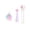 A002- Pink, variant on Gravity Bounce Cat Wand Toy, Infrared Laser Telescopic Long Rod Cat Toy with 1 Replacement Ball, Interactive Self-Entertainment Boredom Relief Cat Toy in Pink for Indoor Cats, Kittens