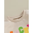 thumbnail image 6 of Bslissey Little Girls Boys Ireland Festival Clothes Sweatshirt Long Sleeve Colorful Letter Embroidered Hoodie Toddler Kids Loose Casual Pullover Tops 18M 24M 3T 4T 5T 6T, 6 of 8