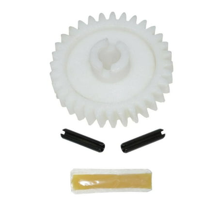 Garage Door Opener Drive Gear with Roll Pins and Grease for Chamberlain Craftsman fits 41A2817 (Best Grease For Caliper Slide Pins)