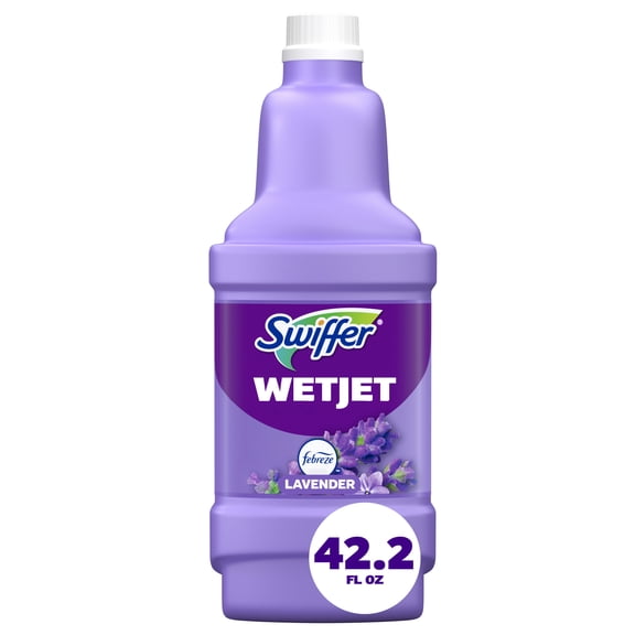Swiffer Wet Jet Solution Refill, Lavender, 1 x 42.2 fl oz