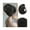 #1B, variant on Straight Hair Bun Drawstring Synthetic Hair Extension Comb Clip Ponytail Updo Hairpiece
