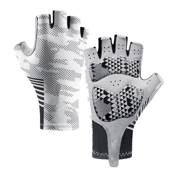 Professional Road Cycling Gloves Breathable Design With Antislip Palm Padding