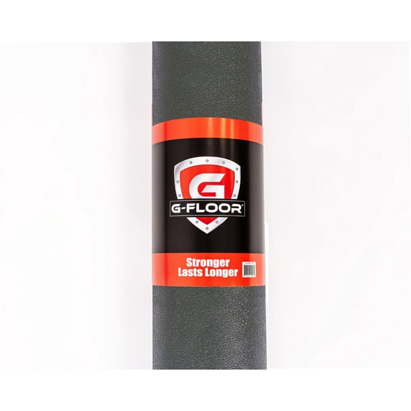 G-Floor 5 ft x 10 ft Vinyl Levant Pet Friendly Carpet Protector for Dogs & Cats - Slate Grey