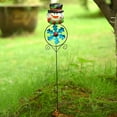 GROFRY Christmas Garden Stakes Exquisite Weather Resistant Iron Fine