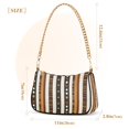 thumbnail image 3 of FORMRS Womens Shoulder Bag with Chain Strap Clutch Purse Cute Tote Handbag, Abstract Dots, 3 of 7