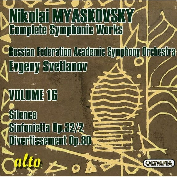 Evgeny Svetlanov - Silence Op 9 / Sinfonietta / Divertissement - Music & Performance - CD